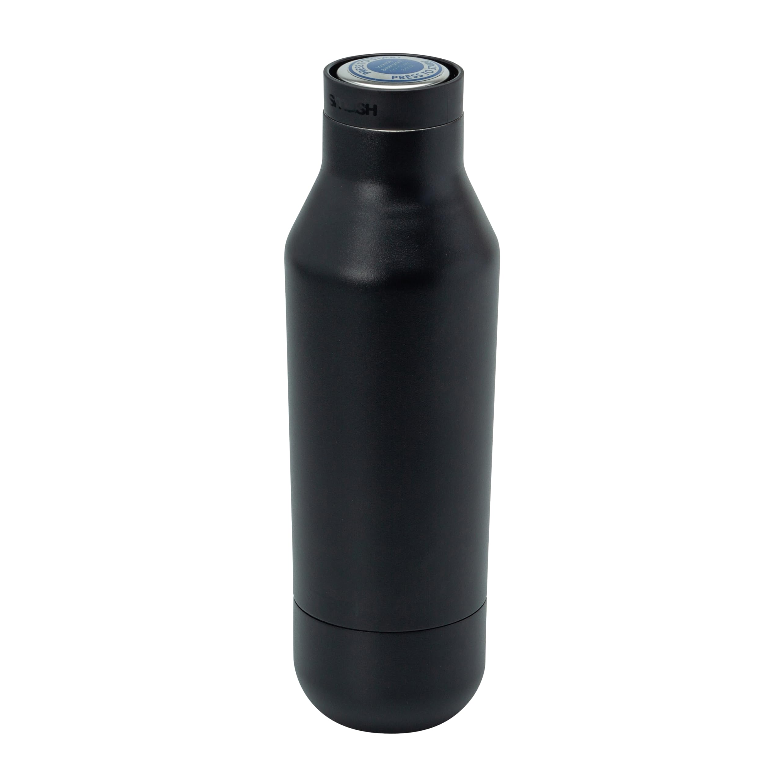 Smash Black Double Wall Stainless Steel Water Bottle