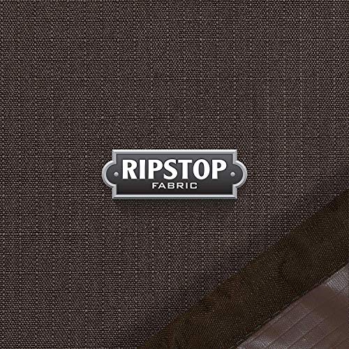 True Guard Grill Water Resistant Heavy Duty Patio Furniture Covers, Fade/Stain/Uv Resistant For Outdoor Patio Furniture, 600D Rip-Stop Brown 30In #TOP2