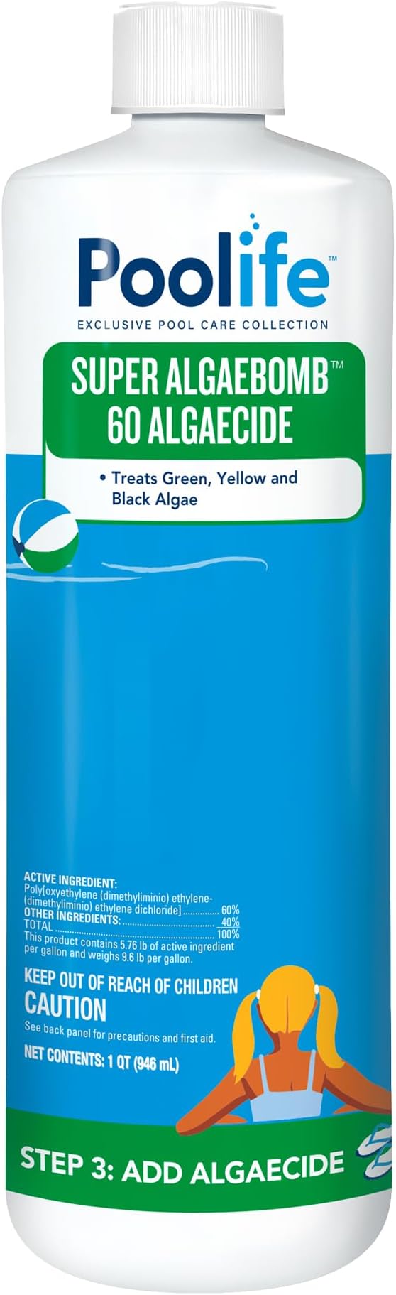 Poolife Super AlgaeBomb 60 Algaecide 1QT
