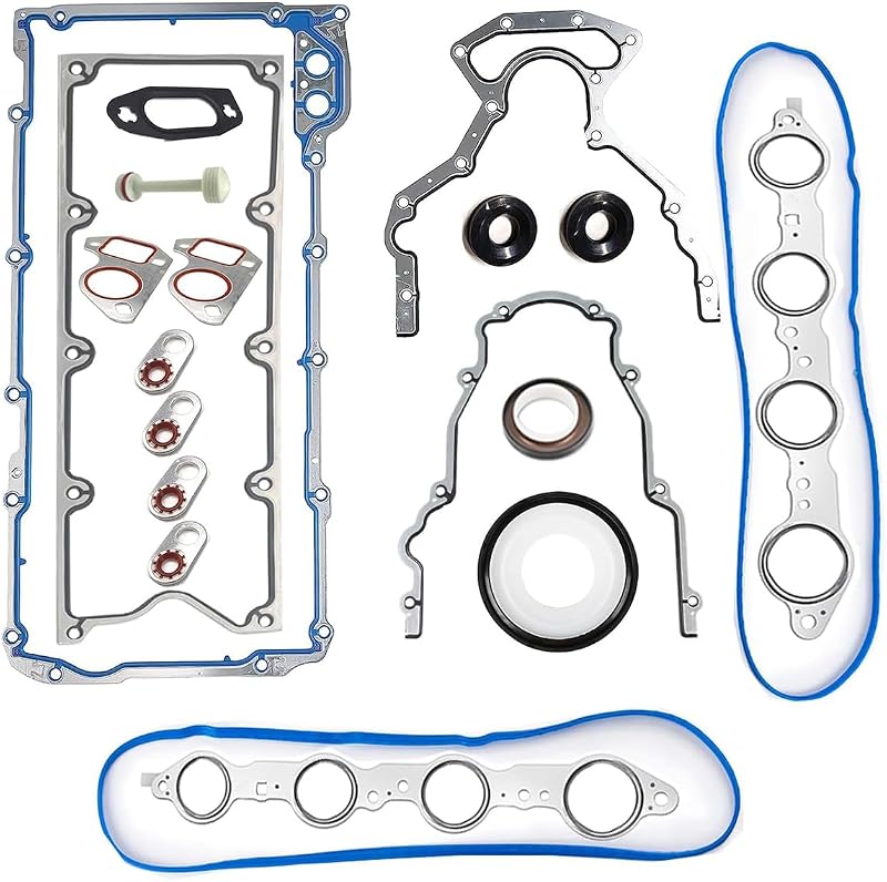 Kit de juntas do motor LS EAUTOR GM02 para Chevrolet e GMC 4,8L a 6,0L – 13 peças