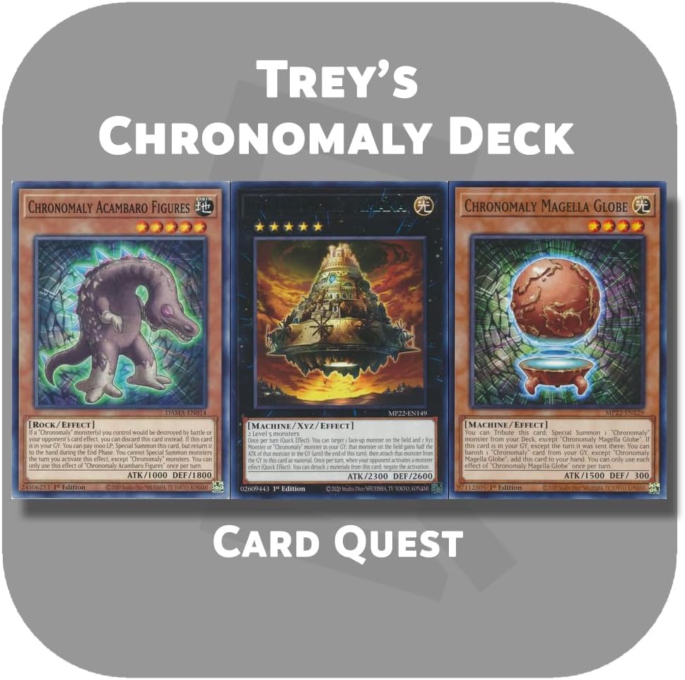 遊戯王 ZEXAL - Trey's Complete Chronomaly Xyz Deck