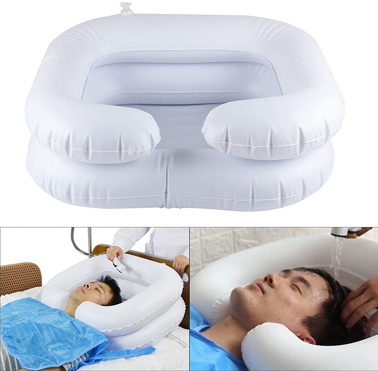 KingSaid Inflatable Hair Washing Basin Portable Wash Basin Inflatable