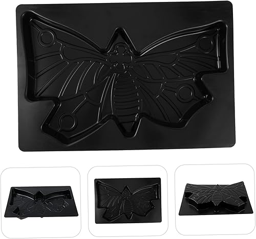 Miniatura 5 de MERRYHAPY Molde del fabricante de la trayectoria del molde del cemento concreto de la forma de la mariposa del pavimento para la creación de la