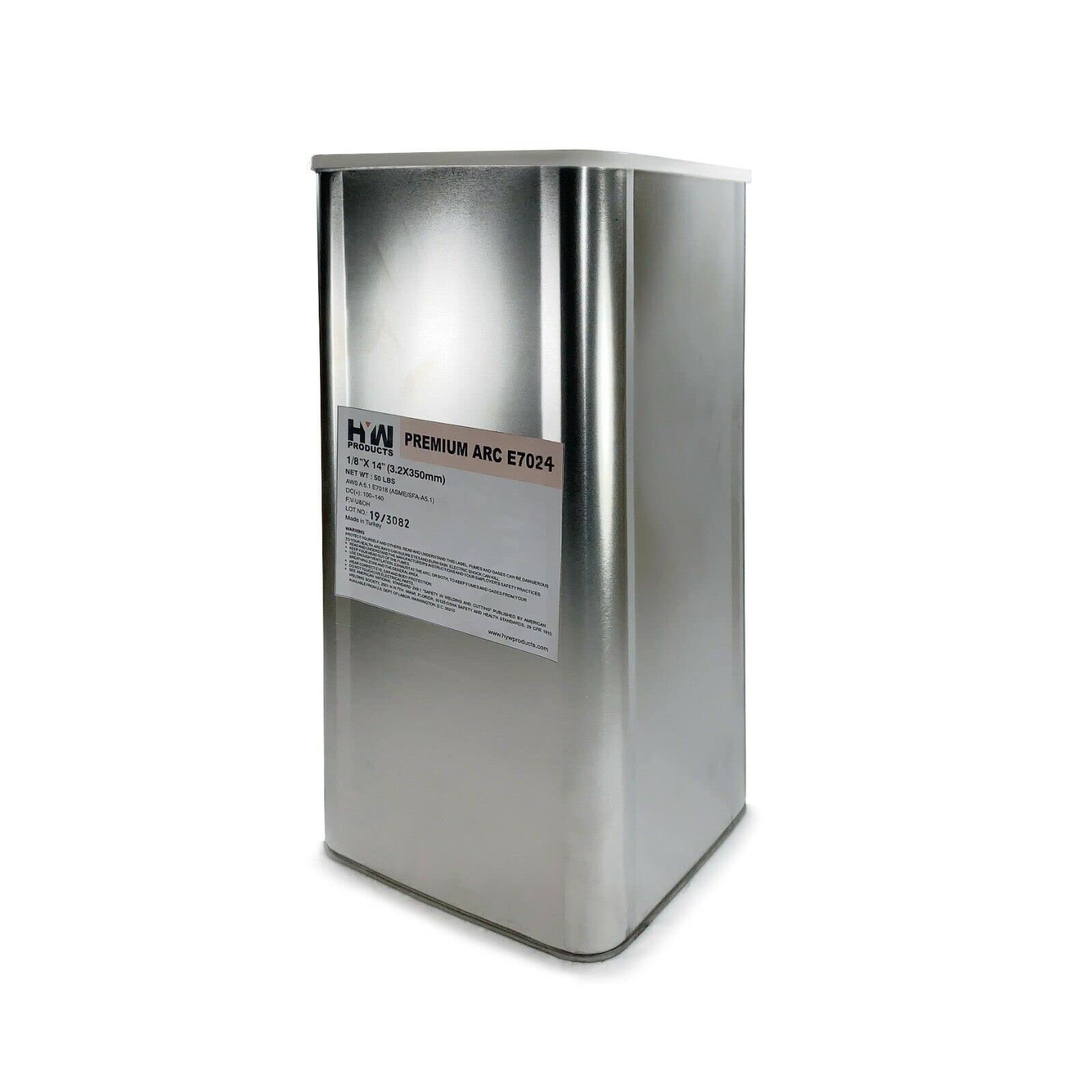 50 lb Steel Can E7024 1/8