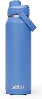 CamelBak Thrive Chug Stainless Steel Water Bottle 32oz, Sky Blue | Secure Leak Resistant Lid, Long Lasting Temperature Control, Dry and Comfortable Carry, Durable and Easy to Transport