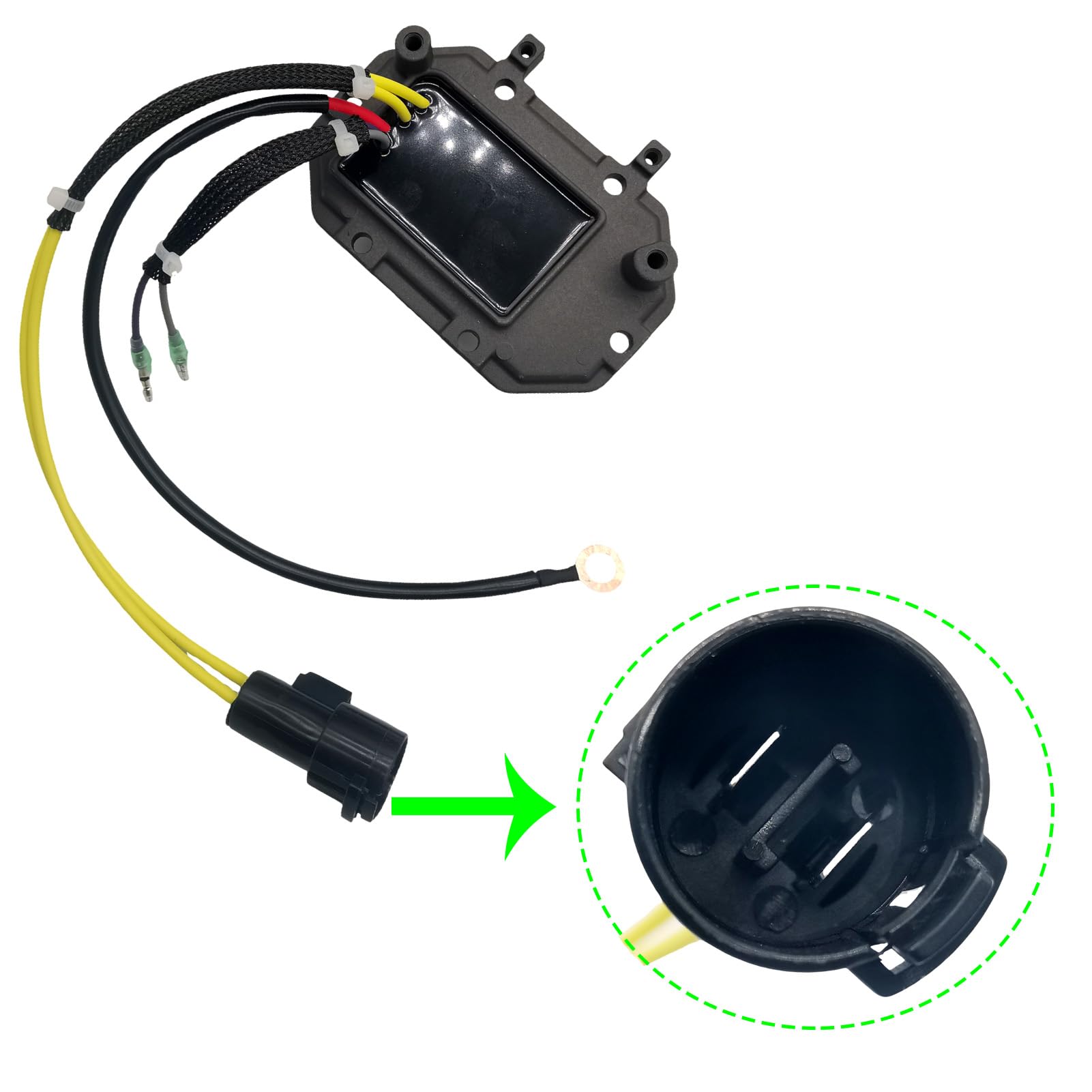 Rectifier Regulator 35 AMP CDI For 193-4641 Johnson Evinrude - View #10