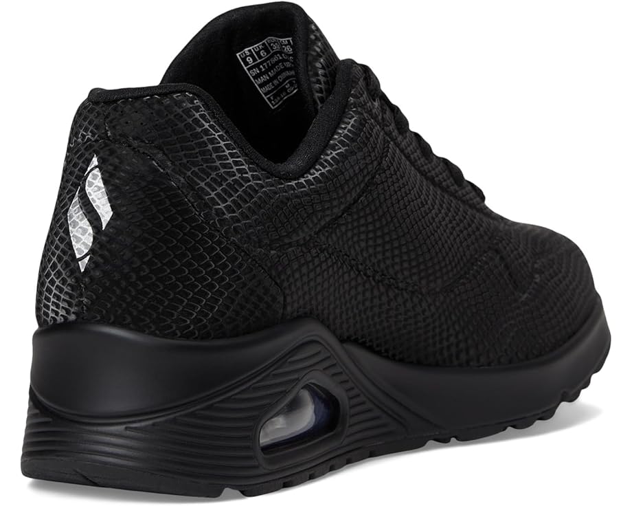 SKECHERS Uno - Shiny Scale - Back View