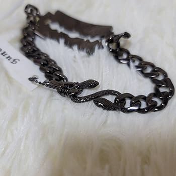 シルバー スネークチェーン ブレスレット HYDE着用デザイン スネークチェーンブレスレット シルバー925 | 金属アレルギー対応の
