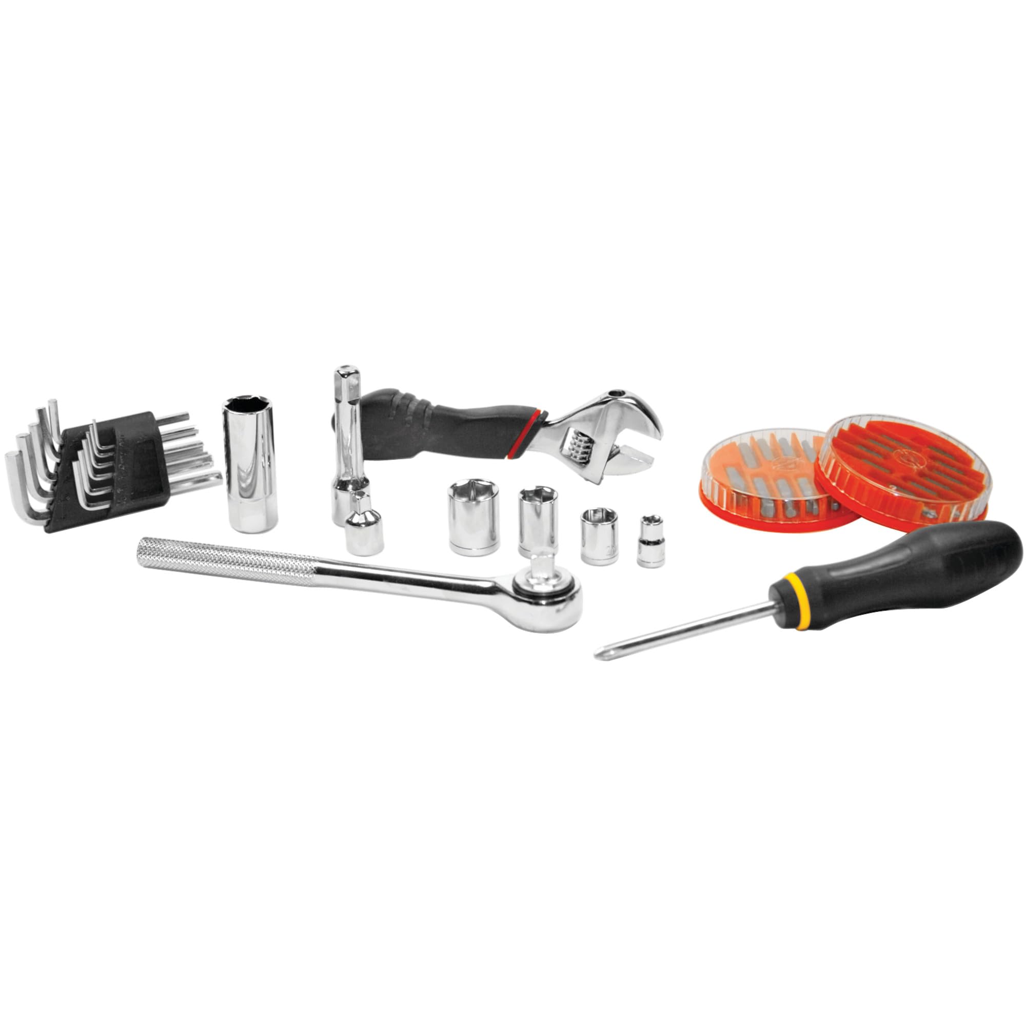 Performance Tool W1538 SAE/Metric Mechaniker-Produktwerkzeug-Set, 94-teilig