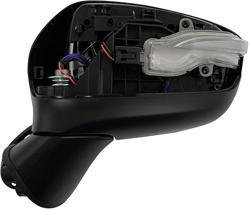 Miniatura 2 de TRQ Espejo lateral con señal de giro con calefacción eléctrica para punto ciego para que coincida con el lado del pasajero RH para Mazda CX3