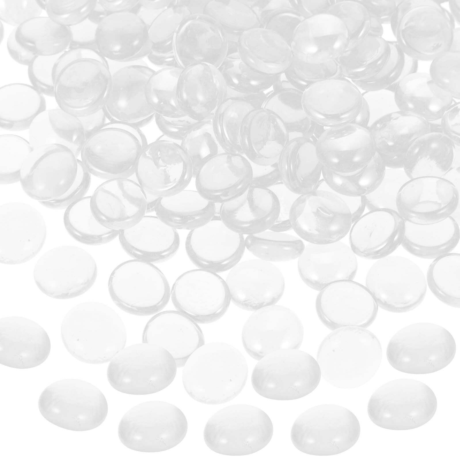 Gravier de Verre 16-19mm 1kg en Verre pour Brasero Décoratif | Sachet Unique, Usage Extérieur ou Compositions Végétales, Finition Soignée et Format Pratique