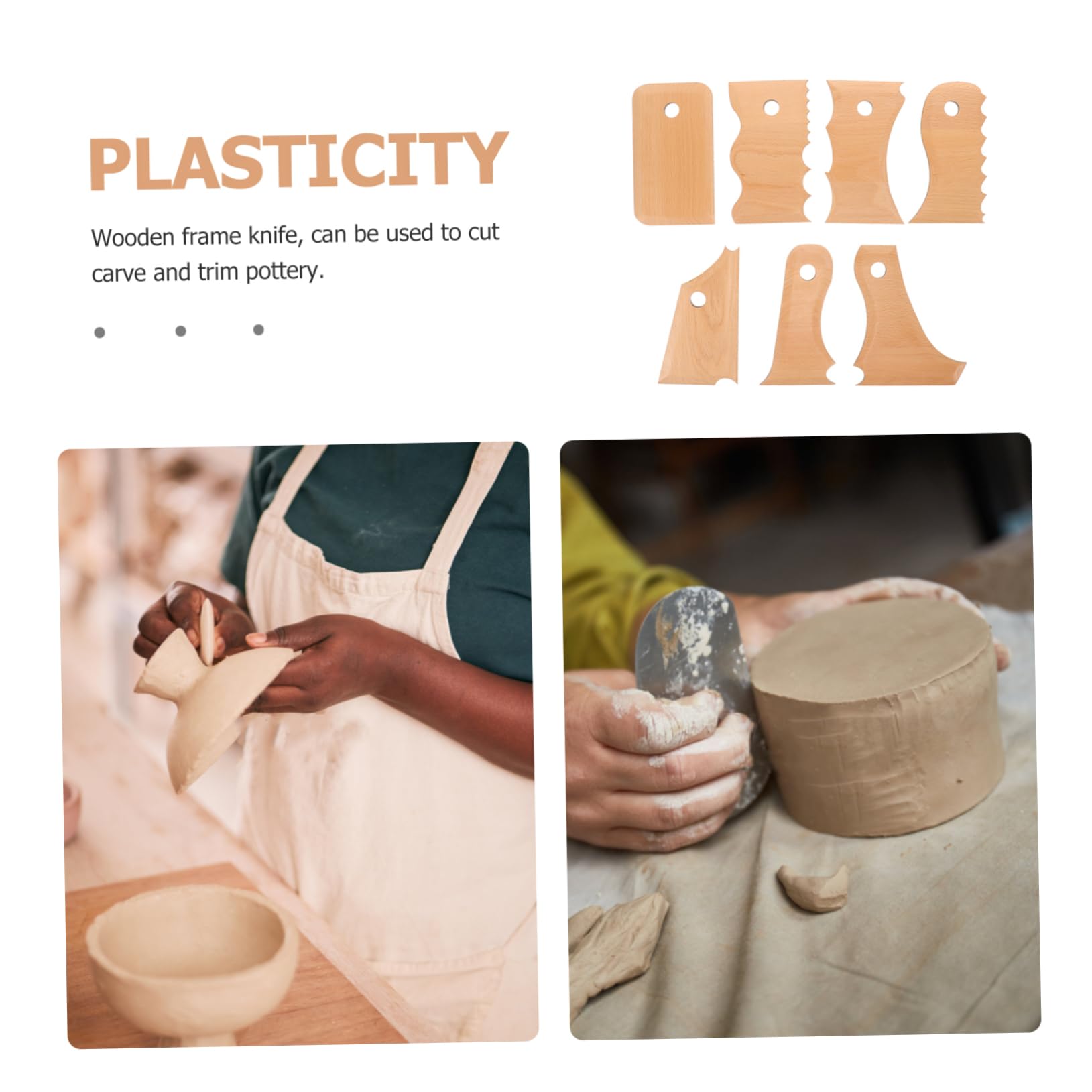 STOBOK 28piezas Modelado De Arcilla Utensilios Ergonómicos Para Escultura y Manualidades Para Principiantes y Profesionales Proyectos De