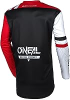 Vista 3 de O'NEAL Element V.24 Warhawk - Camiseta para hombre (color negro, blanco y rojo, talla XL)