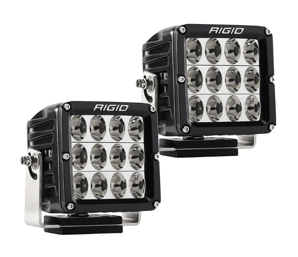 322613 RIGID D-XL PRO | Driving | PAIR (set of 2) LED Lights, 322613