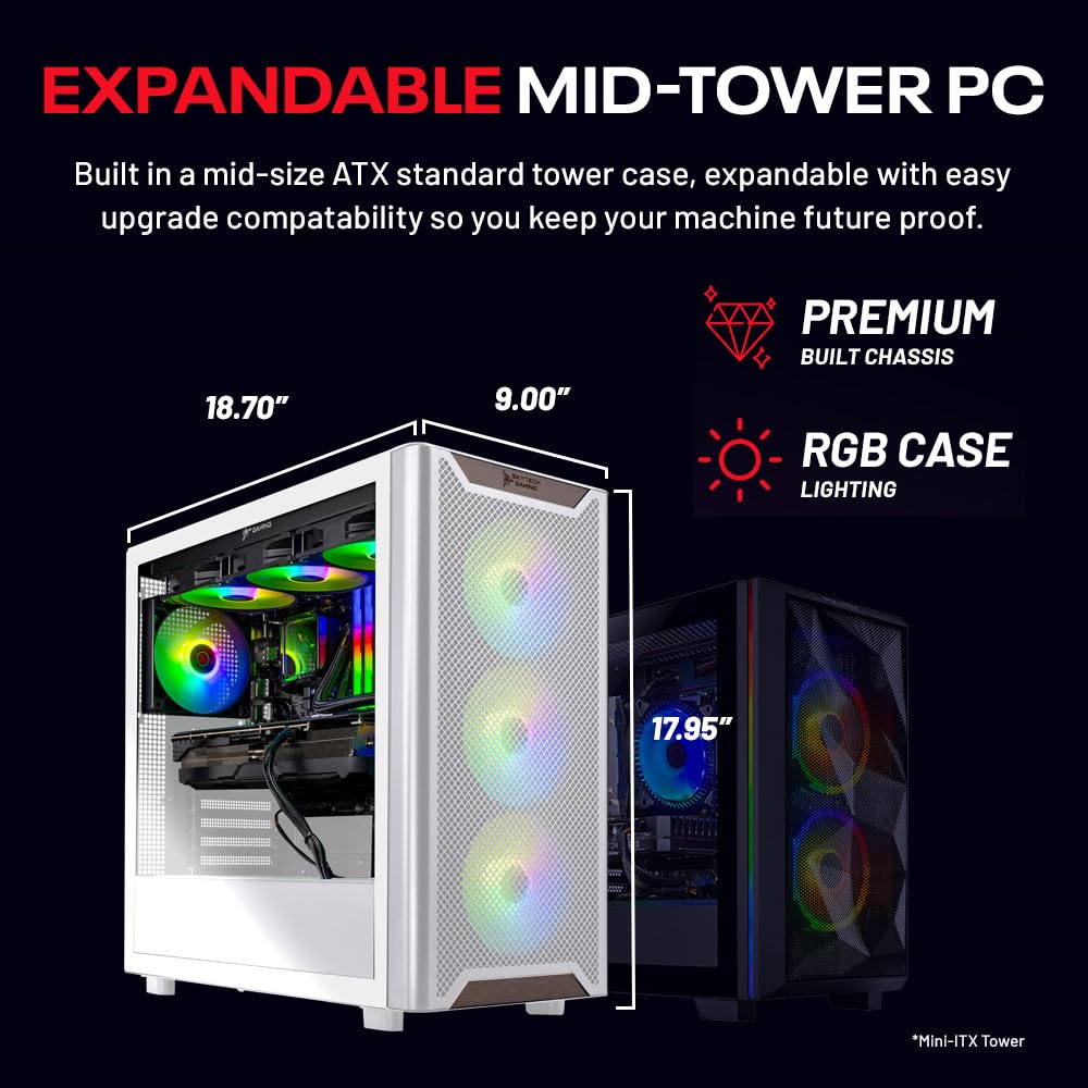 Amazon.com: Skytech Gaming Chronos 3 Desktop PC, Ryzen 7 9800X3D