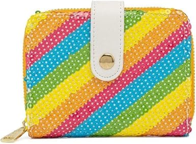 Loungefly Disney Sequin Rainbow Minnie 