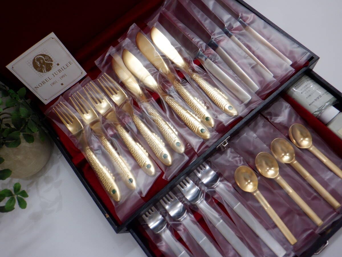 NOBELJUBILEE カトラリー20本セット　ノーベル賞晩餐用 NOBELJUBILEE カトラリー20本セットノーベル賞晩餐用