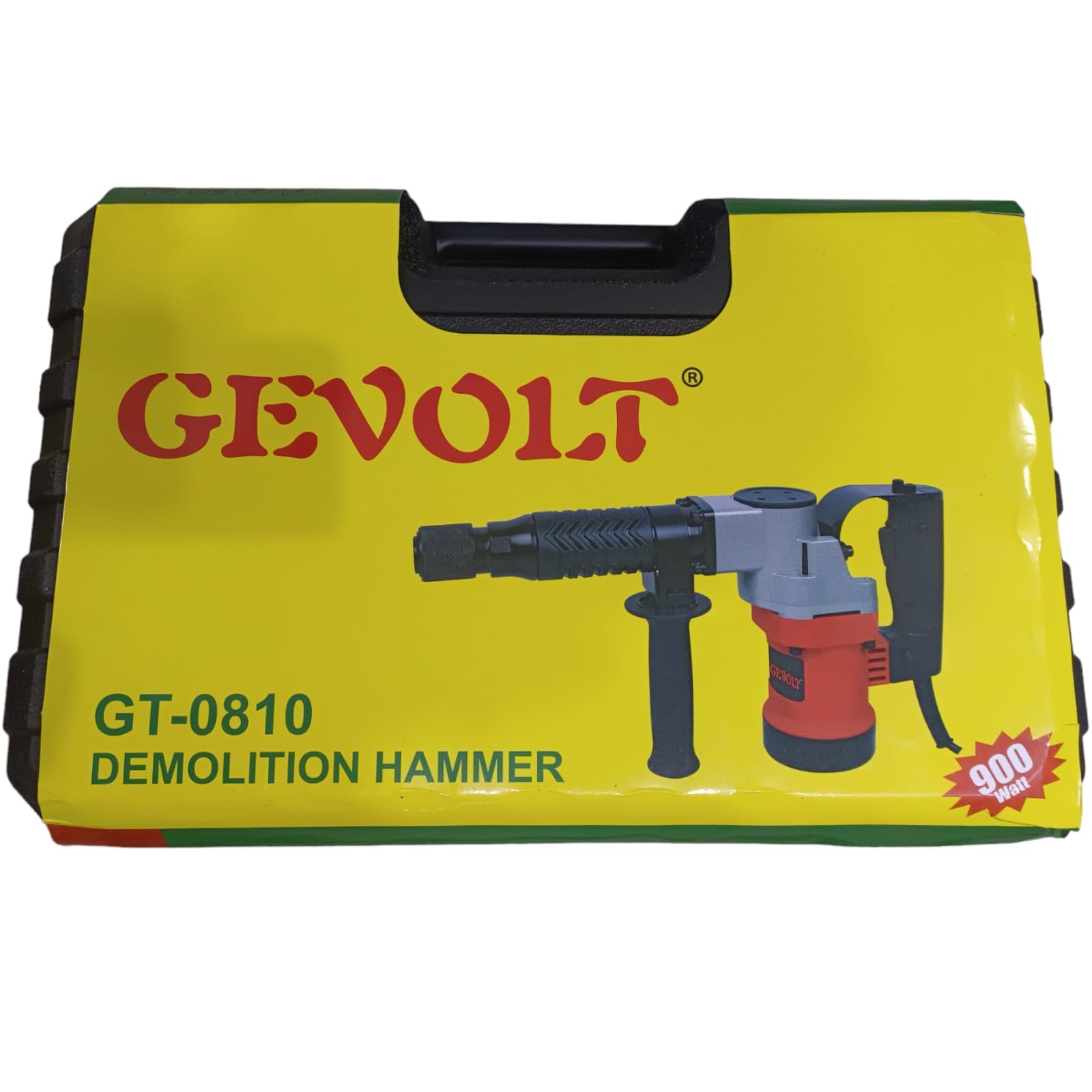 GEVOLT GT-0810 5kg Demolition Hammer 1200 WATTS, 2900r/min Copper