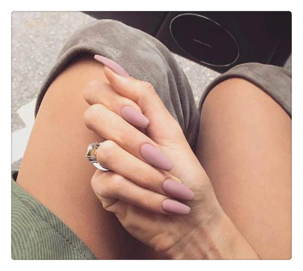 Collection De Produits Finis Faux Nails Ongles Amovible Ballet En Gelée Gelée Ongles Sombres
