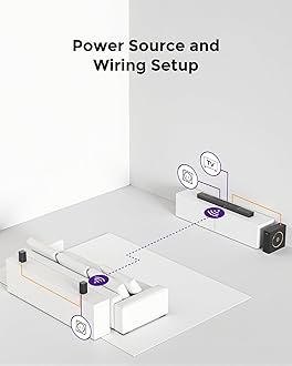 ULTIMEA 5.1.2ch Sound Bar with Dolby Atmos, Surround Sound System for TV with 2 Surround Speakers, Sound Bar for Smart TV, Soundbar for Home Theater, BT 5.4, HDMI eARC, Skywave F40 (New, 2025 Model)