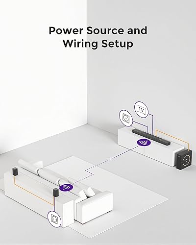 Miniatura 9 de ULTIMEA Barra de sonido de 5.1.2 canales con Dolby Atmos, sistema de sonido envolvente para TV con 2 altavoces envolventes, barra de sonido