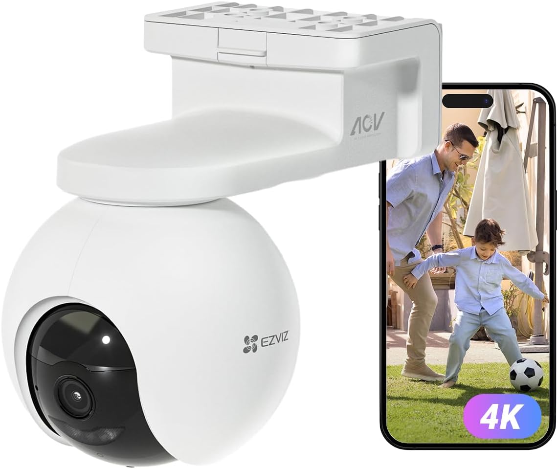 4K Security Camera Outdoor Wireless, Solar Powered (CB8 Pro)
