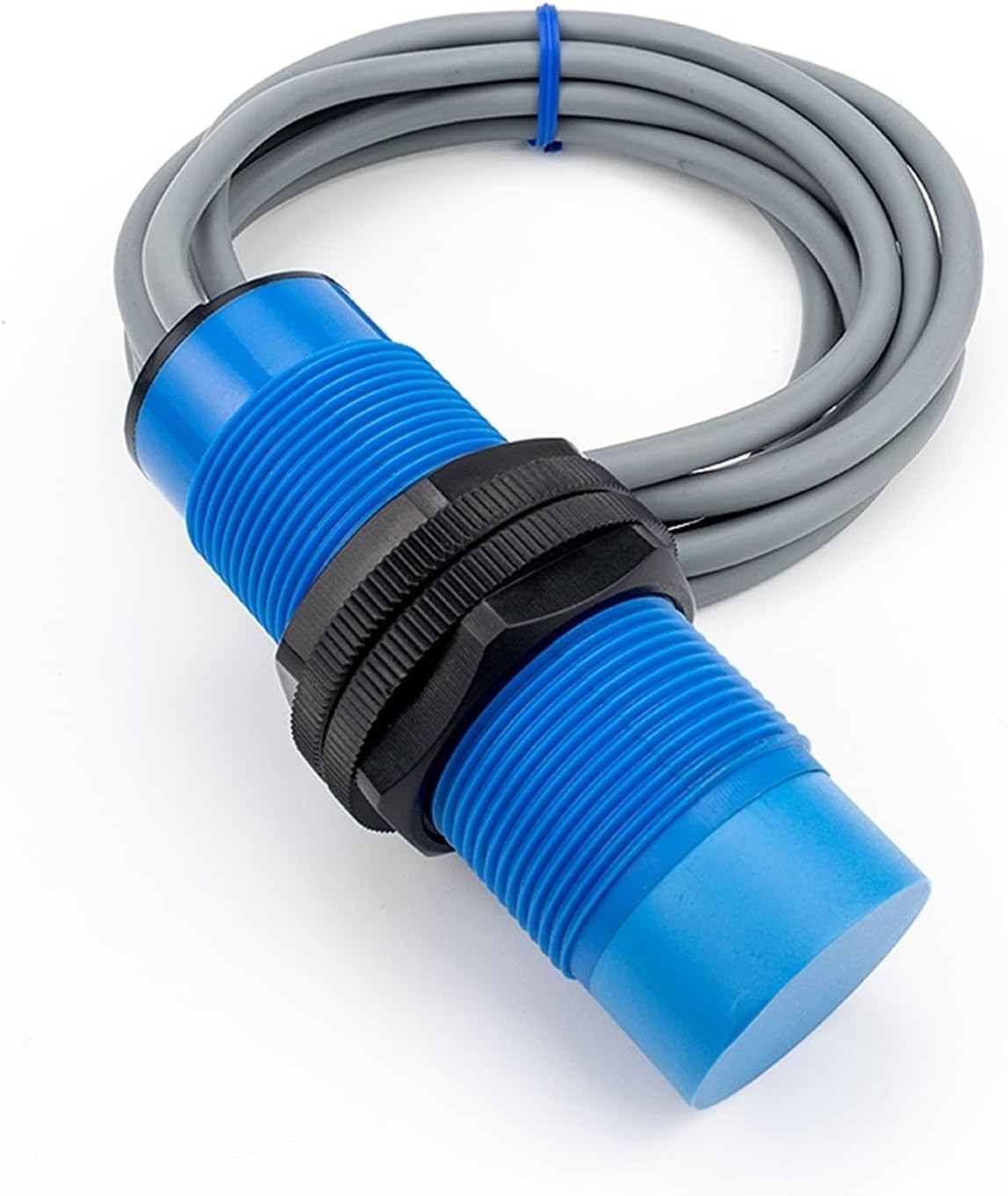 Threaded Plastic M30 Capacitive Proximity Sensor for Detecting Waterproof Level of Conductive Objects(M30-non Flush- PNP NO-15MM)