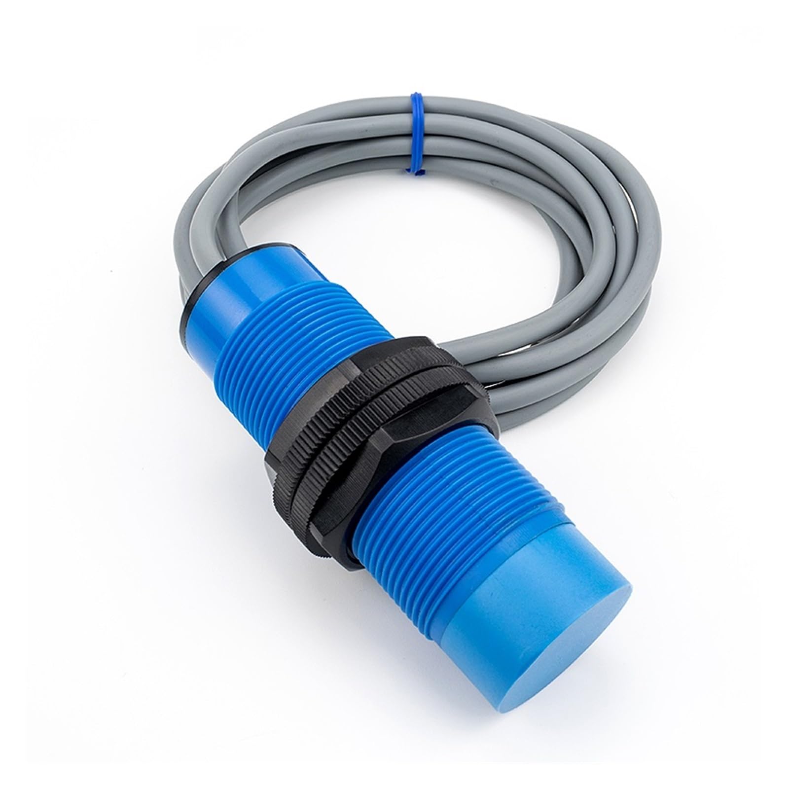MXXDMOPD Threaded Plastic M30 Capacitive Proximity Sensor for Detecting Waterproof Level of Conductive Objects(M30-Flush- NPN NO-10MM)