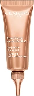 Clarins Extra-Firming Neck and Décolleté Cream | Award-Winning | Anti-Aging Moisturizer | Visibly Firms, Smoothes and Lifts | Minimizes Appearance Of Wrinkles | Targets Dark Spots | 2.5 Ounces