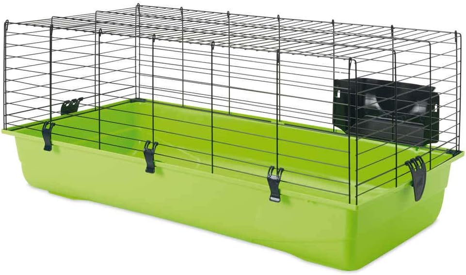 SAVIC Ambiente Animal Cage with Hay Rack, Small, 100 x 50 x 43 cm