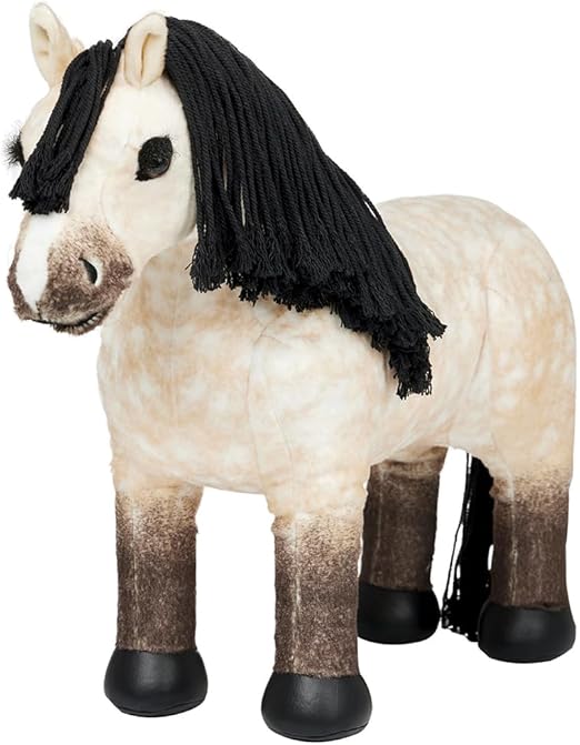 LeMieux Toy Pony Dream for Kids - Dun Pony with Soft Dappled Coat and Plaitable Mane - Educational Toy - Suitable for Ages 3+
