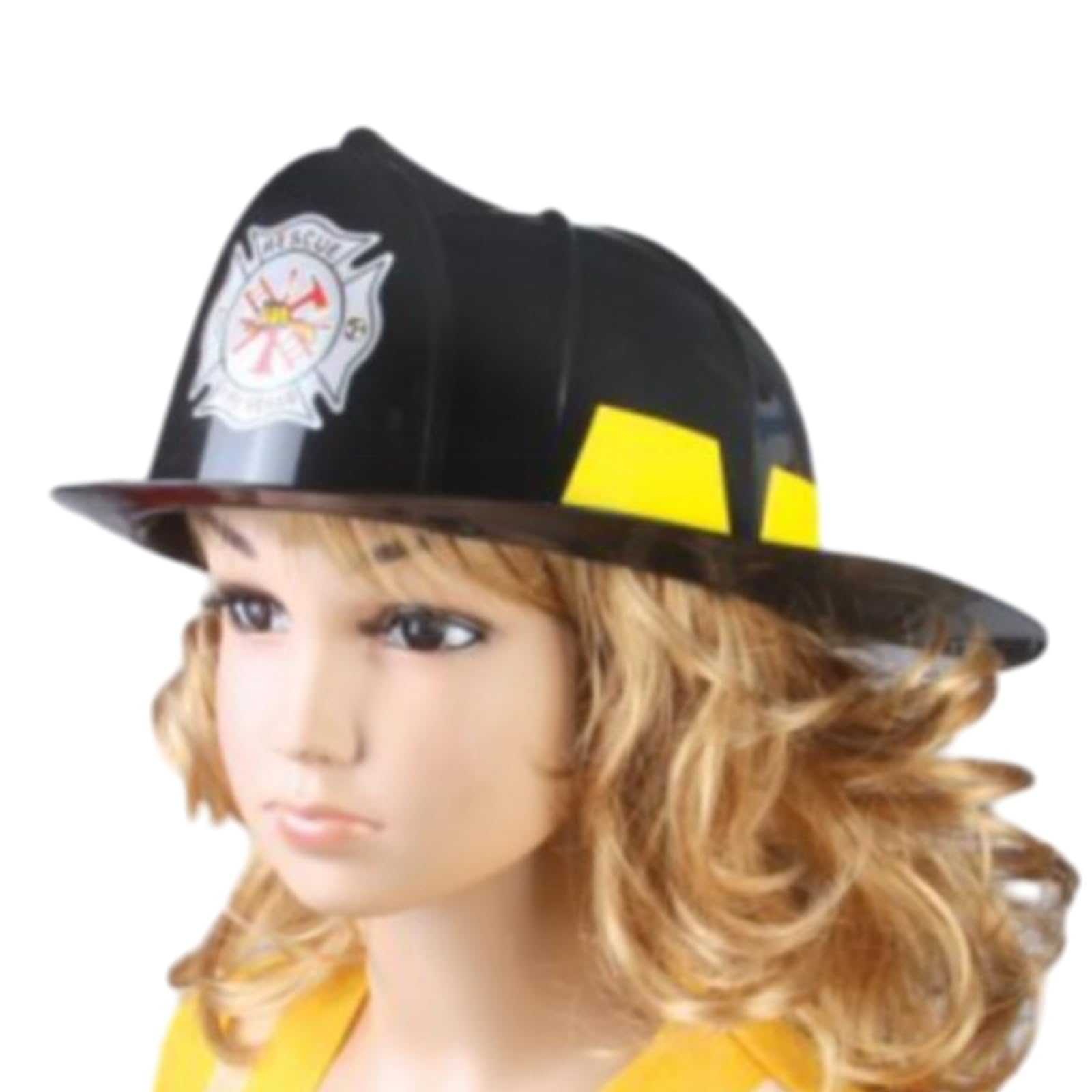 KASFDBMO Fireman Helmet Firefighter Hats Cosplay Costume Accessories for Boys and Girls Kids Hat Hard Helmets Hat Costume