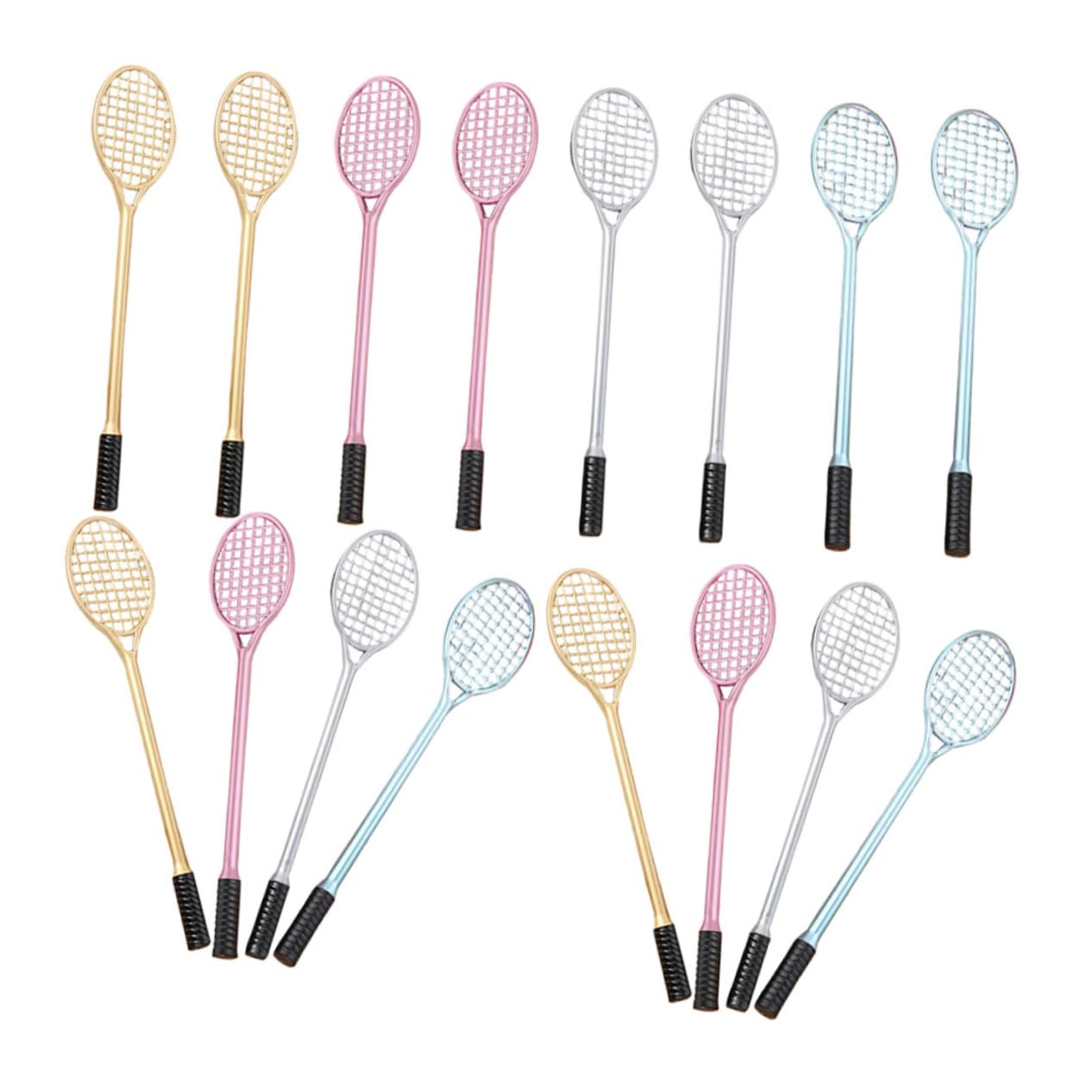 80pièces Stylo Gel Forme De Raquette Stylos Mignons à Encre Gel Pour École Et Bureau Pratique Et Amusant Pour Adultes