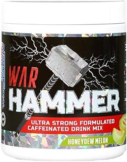 WAR HAMMER - Pré-treino - Sabor Melão Caramelizado - 265g - International Protein