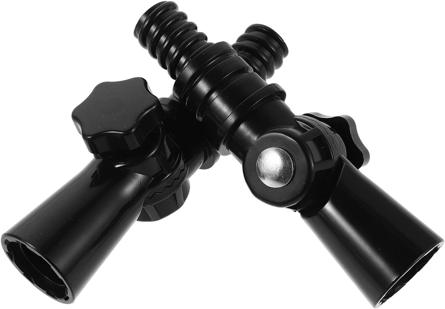 Beaupretty 2pcs Adjustable Rotating Elbow Joint for Extension Pole – Swivel Connector for Mop, Window Squeegee, Pool Brush, and Solar Panel Cleaning Tools – Telescoping Pole Angle Adapter