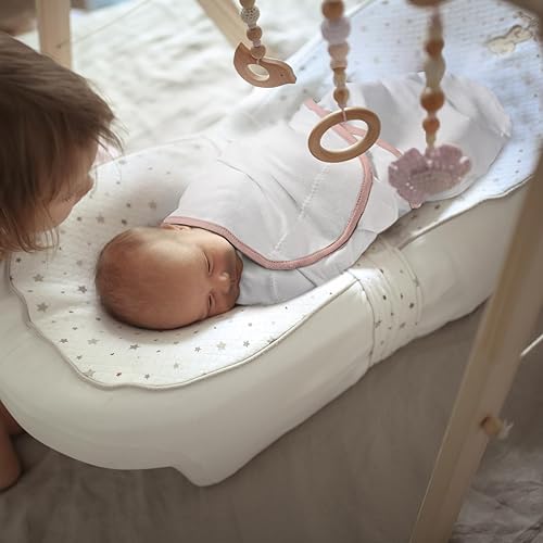 Miniatura 70 de GLLQUEN BABY Mantas de Arrullo para Bebé Recién Nacido para Niño, Paquete de 3 Mantas de Arrullo para Bebé de 0-3 Meses, Saco de Dormir de Arrullo,