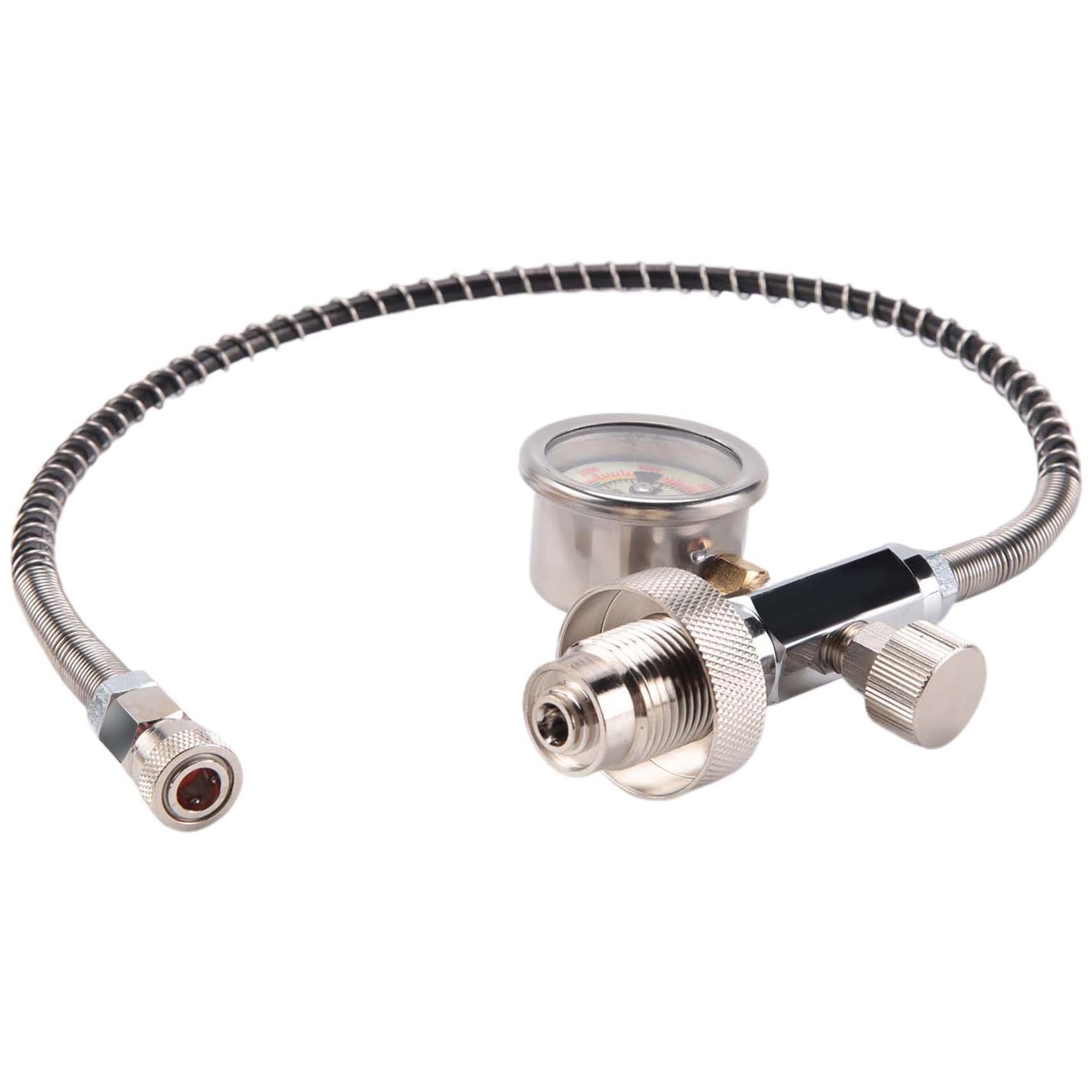 Actualice el adaptador de carga de la estación de carga de la botella de buceo con conector DIN 232/300 bar para la recarga de aire PCP