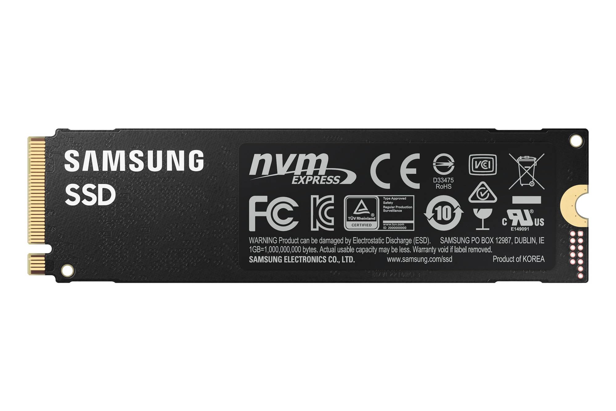 Samsung 980 PRO MZ-V8P1T0BW | Disque SSD Interne NVMe M.2, PCIe 4.0, 1 To, Contrôle thermique intelligent - Compatible PS5
