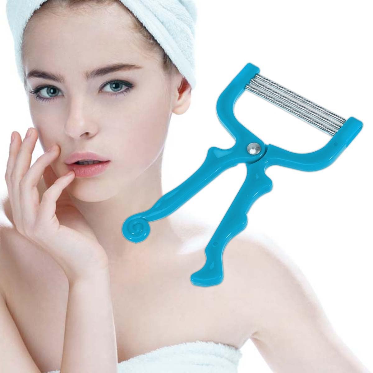 Supvox Depilatore Manuale Depilatore A Molla Per Depilazione Delicata Su Viso E Corpo 15X9X1Cm Per Uso Secco E Bagnato