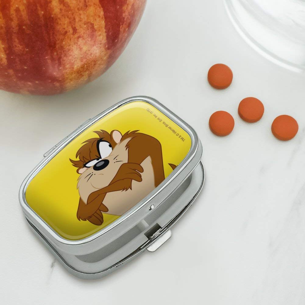 Amazon.com: Looney Tunes Taz Rectangle Pill Case Trinket Gift Box