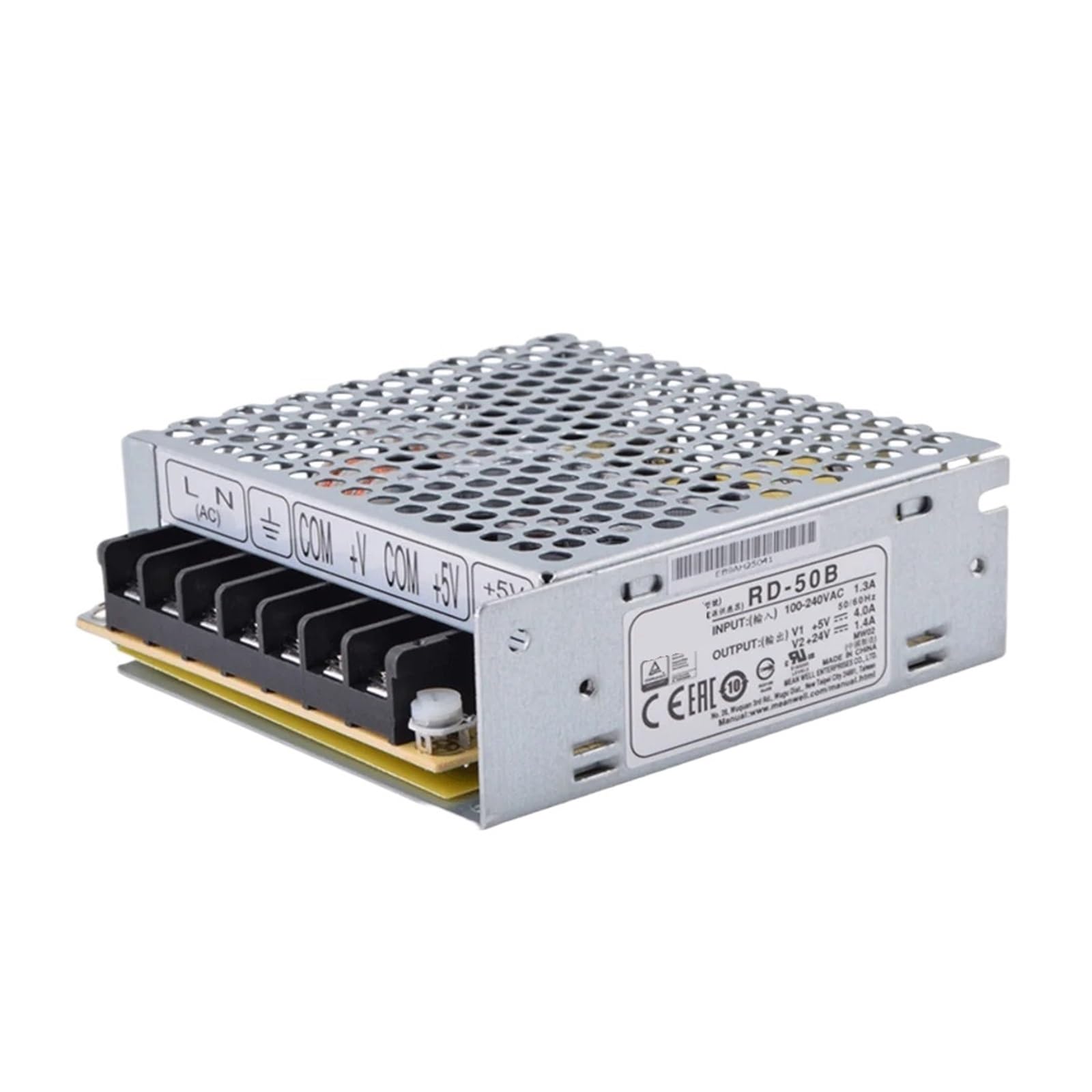 Alimentation à découpage double sortie 50W RD-50A 5V 12V