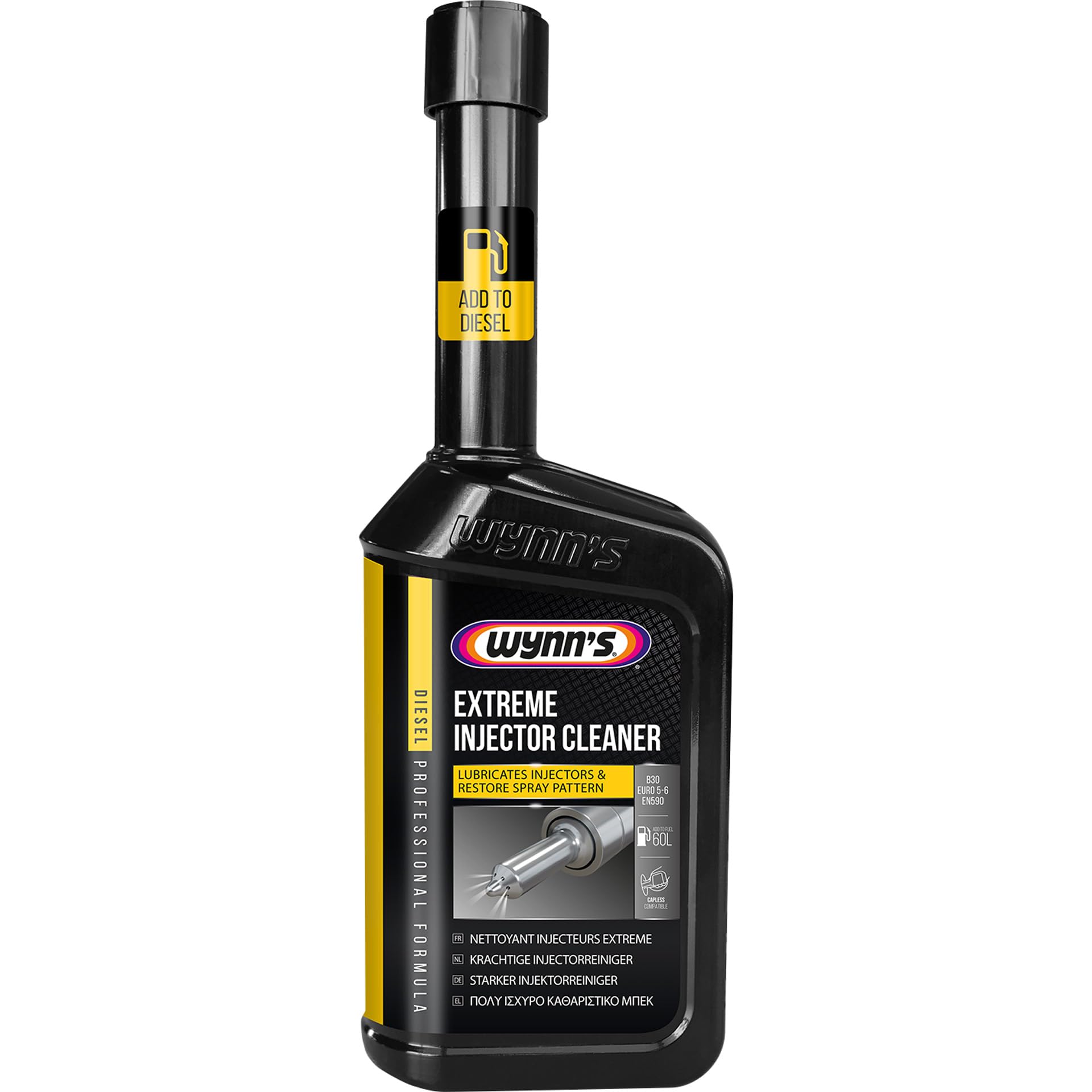 Wynn's 12292 Nettoyant pour Injecteurs Diesel Extreme 500ml, Noir