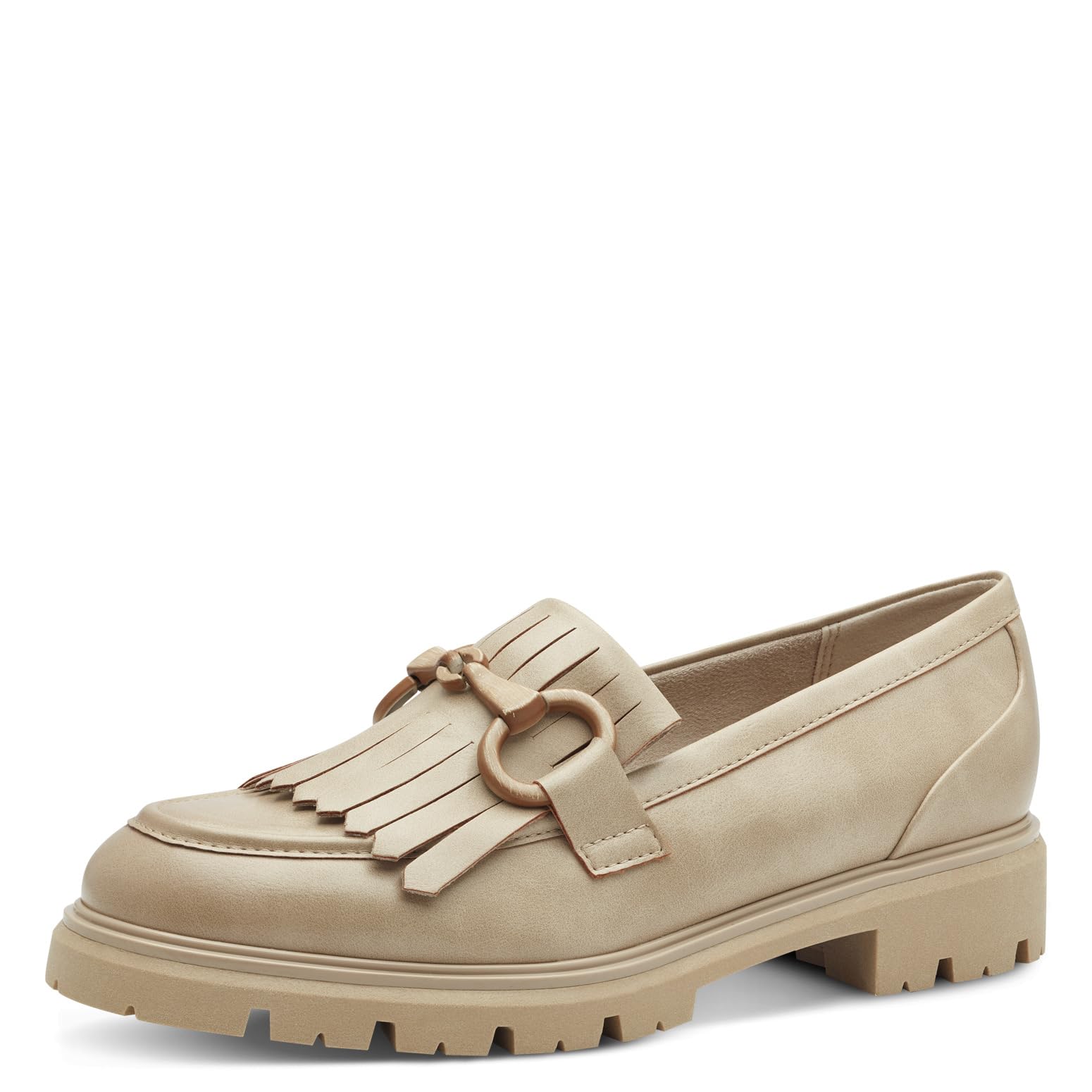 MARCO TOZZI Women's Damen Slipper 2-24703-42 Loafer, Dune, 7.5 UK