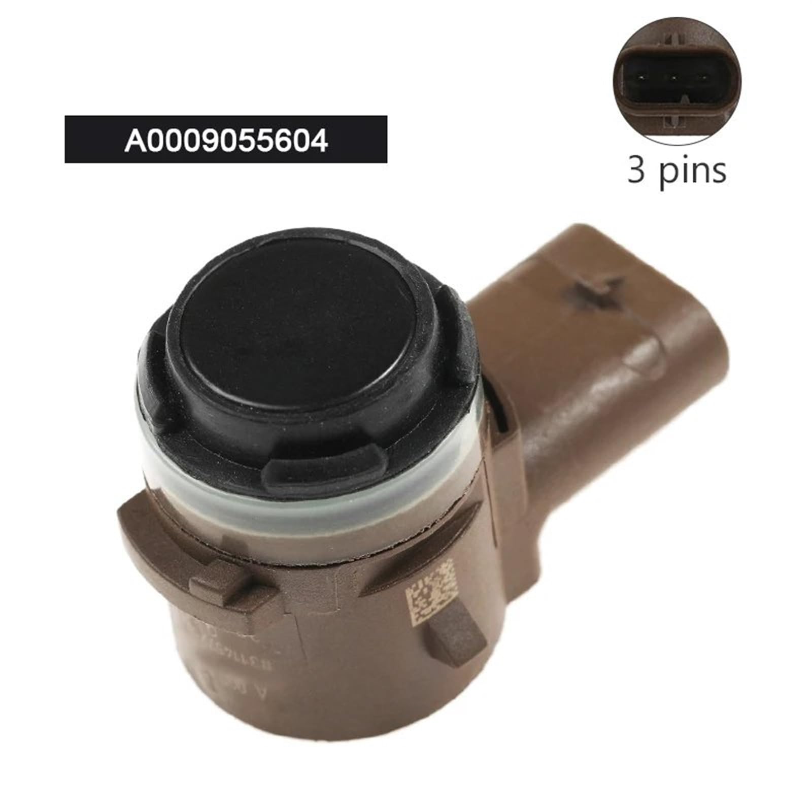 Sensores De Aparcamiento para Coche, Sensor De Aparcamiento Inverso, 4 Piezas A0009055604 para Sensores De Marcha Atrás Benz