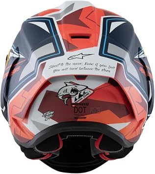 Alpinestars Supertech R10 Pedro Acosta Limited Edition Replica Full Face Motorcycle Helmet (L)