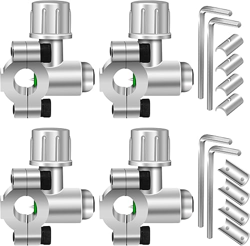 FANOVO BPV31D Kit de válvula de perforación de bala, 4 piezas BPV-31 Kit de válvula de grifo para refrigerador, para tubo universal de refrigerador