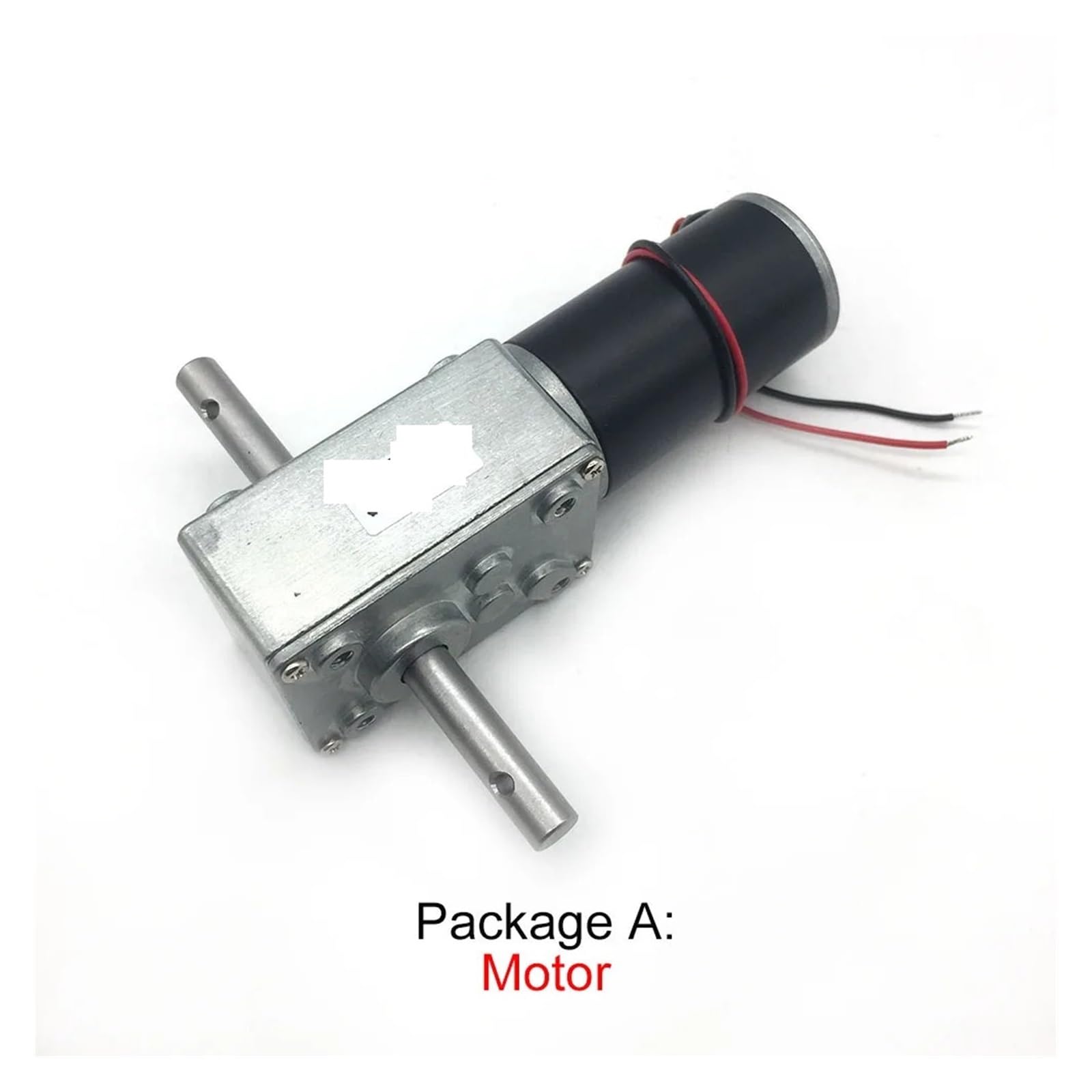 5840-31zy 12 V DC przekładnia elektroniczna przekładnia 24 V przekładnia ślimakowa z silnikami z podwójnym wałem odwrócony samoblokujący pakiet D 12 V 10 obr./min