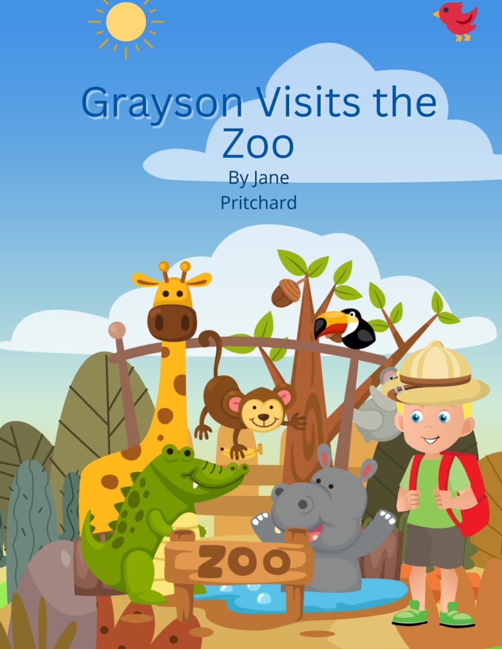 Grayson goes to the zoo (Graysons Beach adventure)