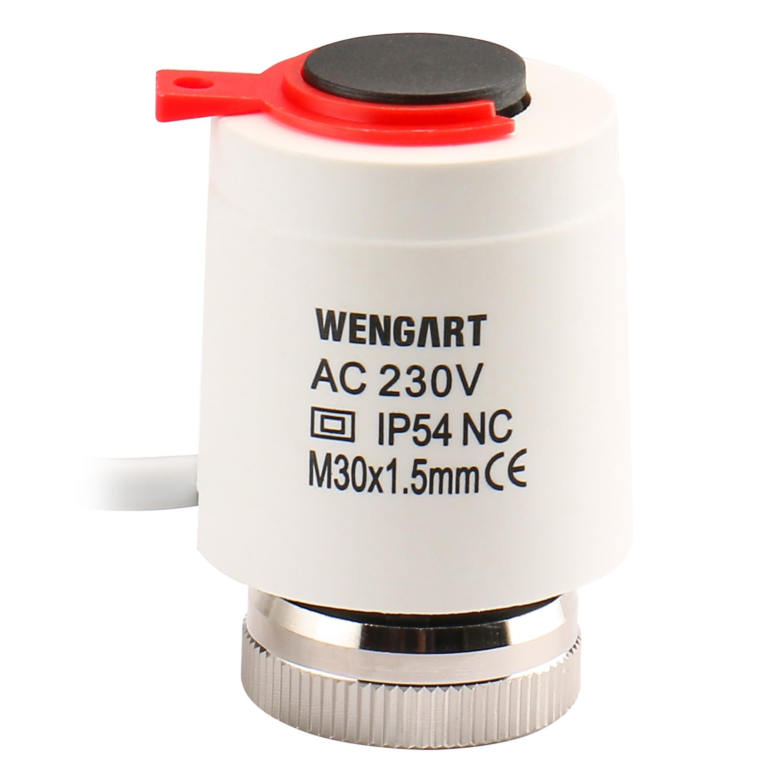 Underfloor Heating Actuator WG20, M30*1.5 Normaly Closed AC230V Suitable for Almost All Common Heating Circuit Manifolds (1)