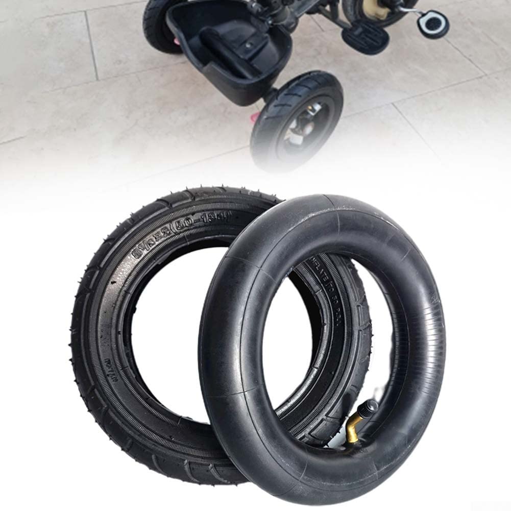 HpLive Neumático y tubo interior para cochecito de bebé 8 1/2 x 2 (50-134) Neumático y tubo interior adecuado para cochecitos, carretilla y scooter eléctrico
